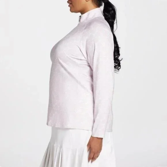 Walter Hagen Women's Printed UV Long Sleeve Golf 1/4 Zip NWT - Picture 7 of 7